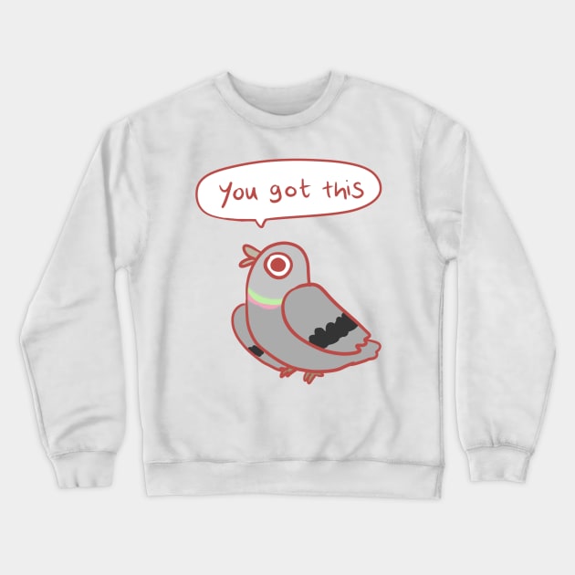 Pigeon you got this Crewneck Sweatshirt by Mayarart